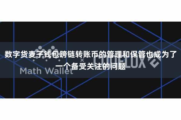 数字货麦子钱包跨链转账币的管理和保管也成为了一个备受关注的问题
